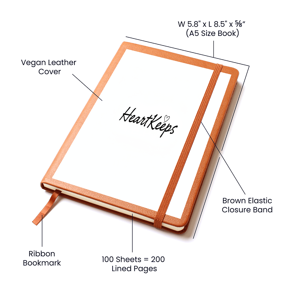 Graphic Journal with Gift Wrap Bundle + Personalized Note