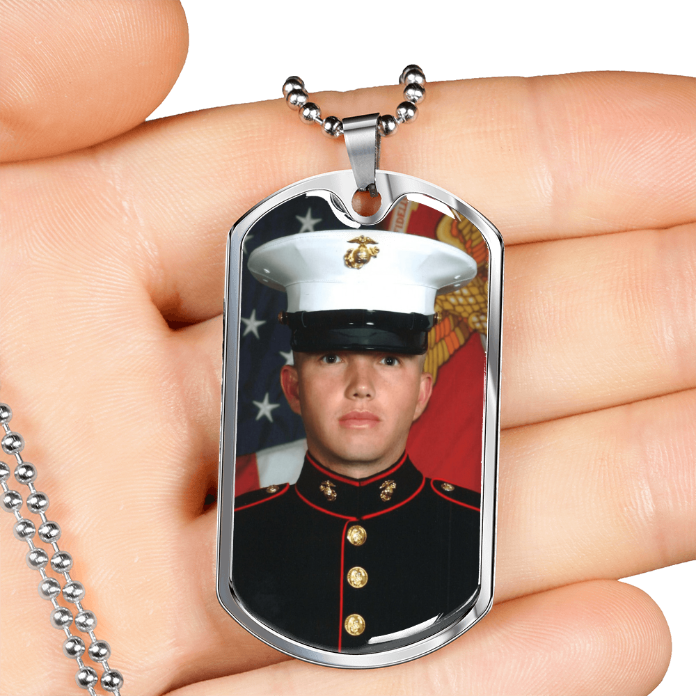 Military Chain (Silver/Gold) - Engraving