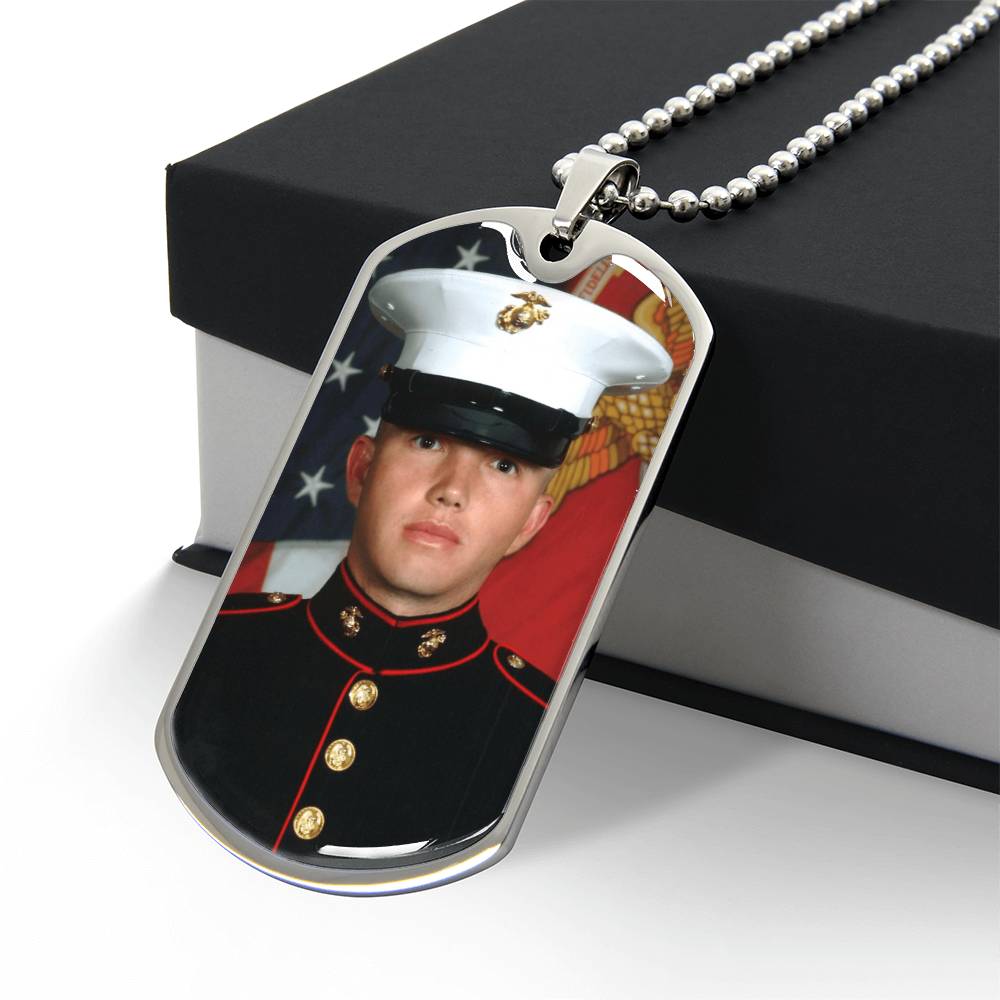 Military Chain (Silver/Gold) - Engraving