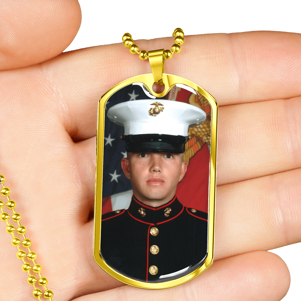 Military Chain (Silver/Gold) - Engraving