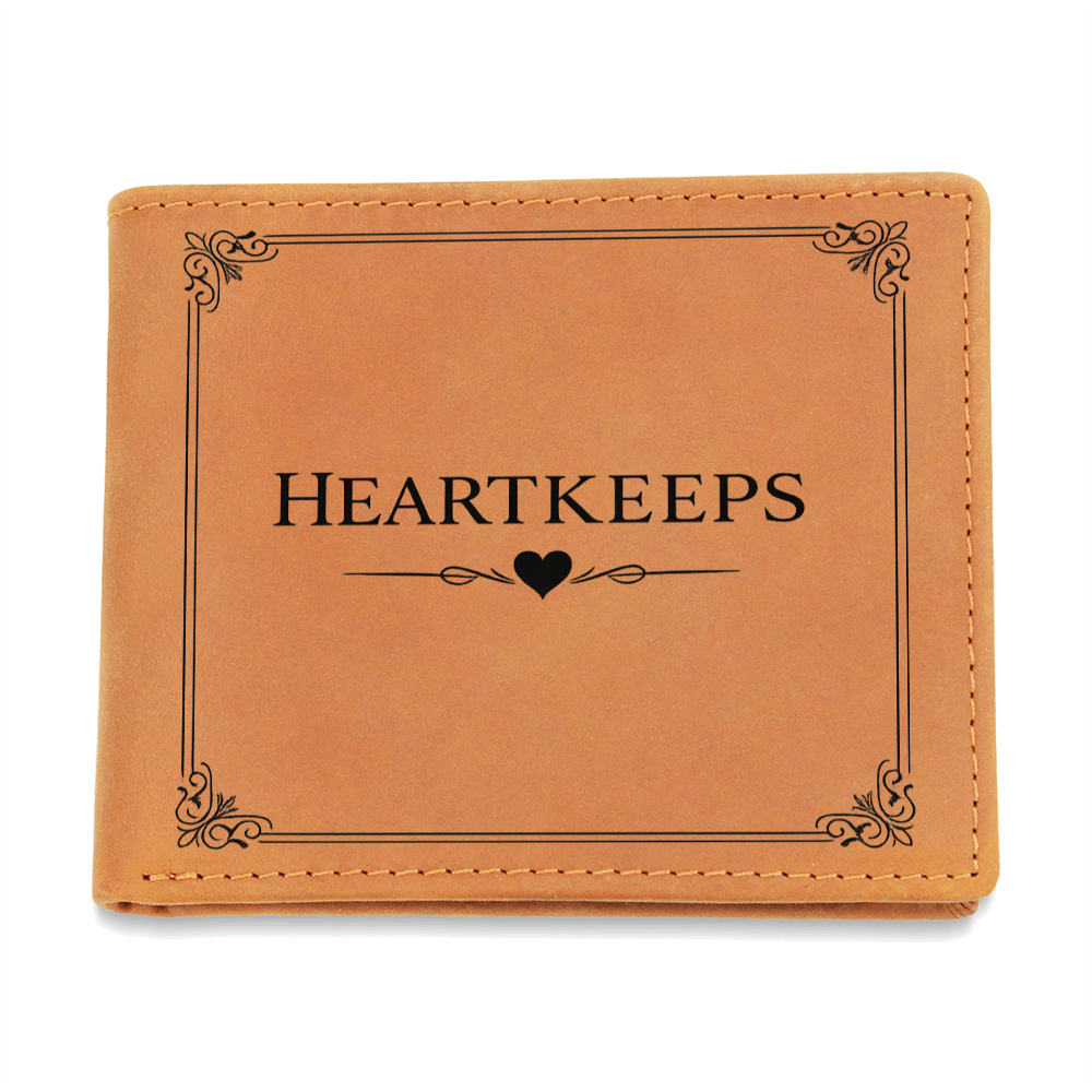 Graphic Leather Wallet