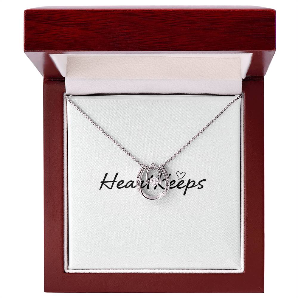 Lucky In Love Necklace – Personalized Jewelry Gift for Her