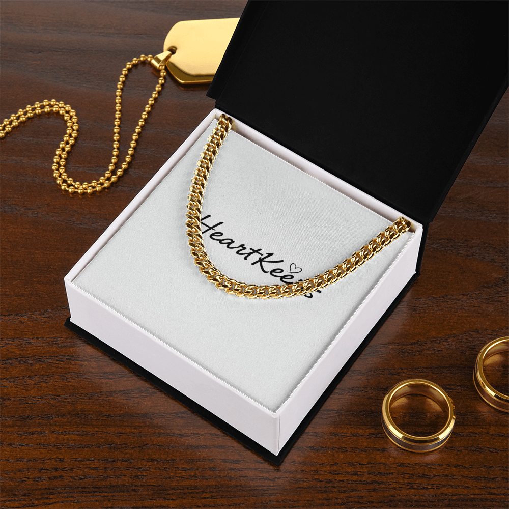 Cuban Link Chain – Bold Style, Timeless Confidence