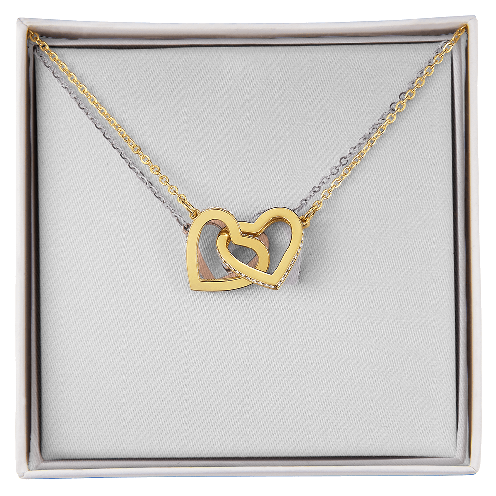Interlocking Hearts necklace