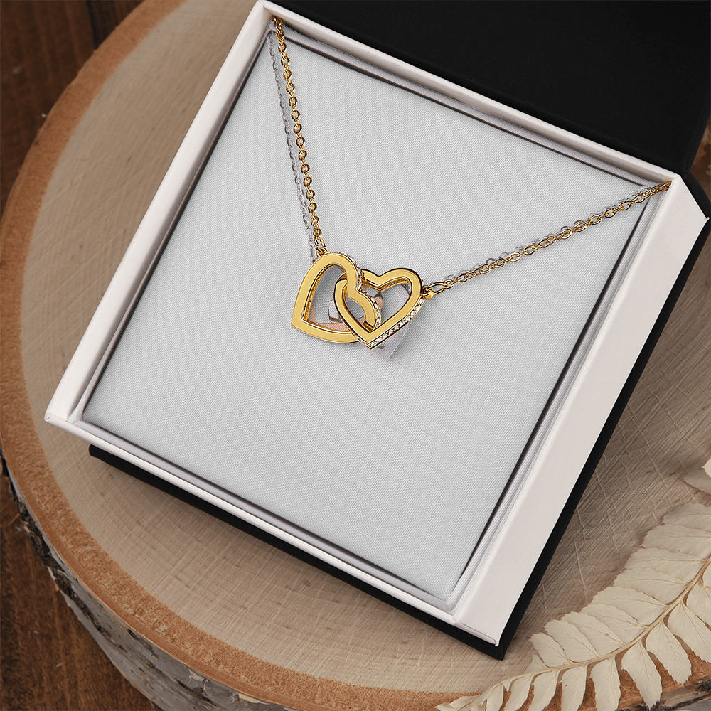 Interlocking Hearts necklace