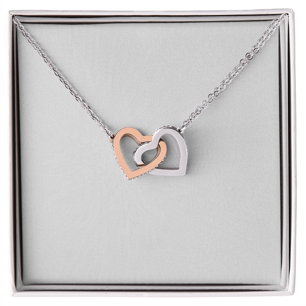 Interlocking Hearts necklace