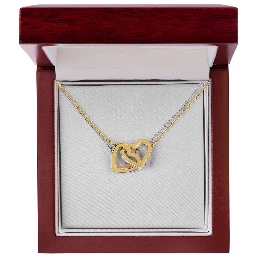 Interlocking Hearts necklace