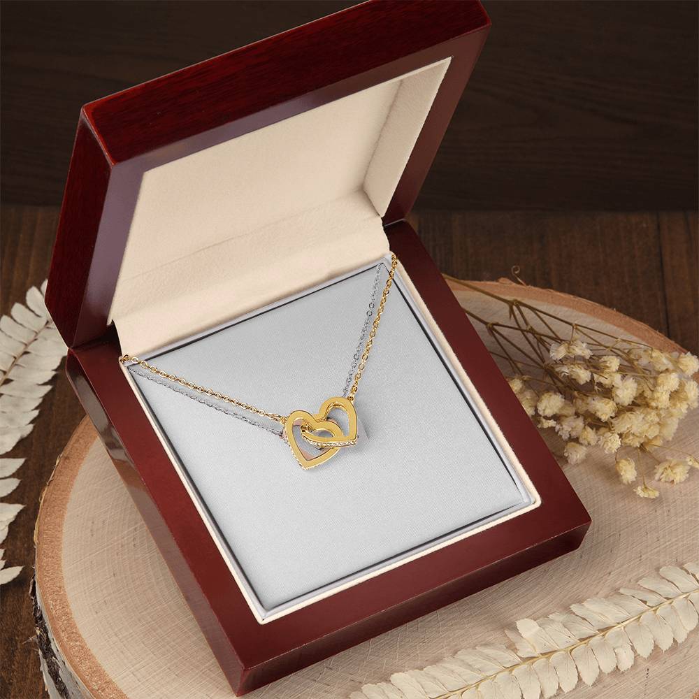 Interlocking Hearts necklace
