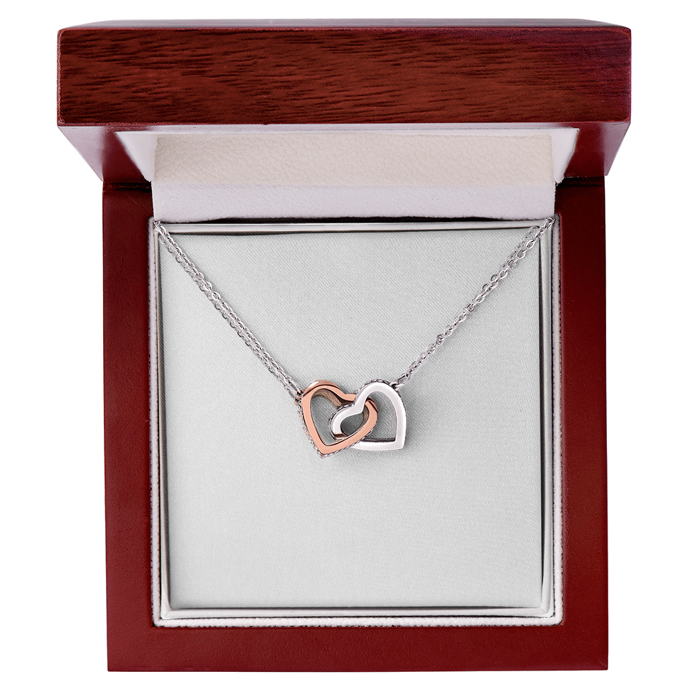 Interlocking Hearts necklace
