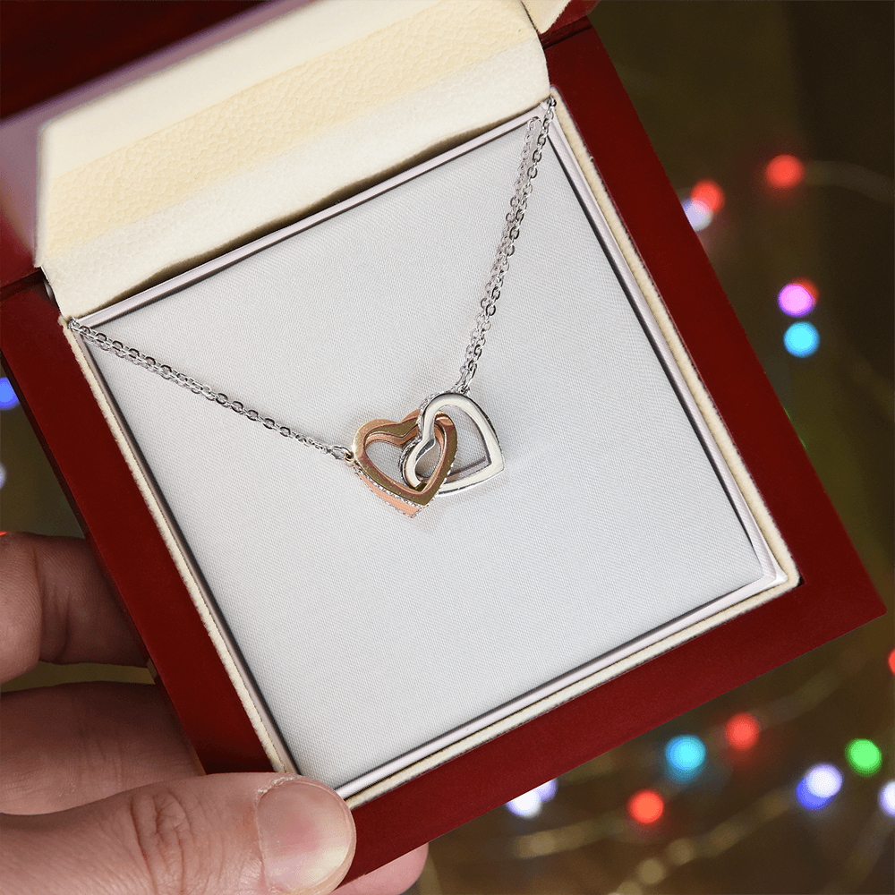Interlocking Hearts necklace