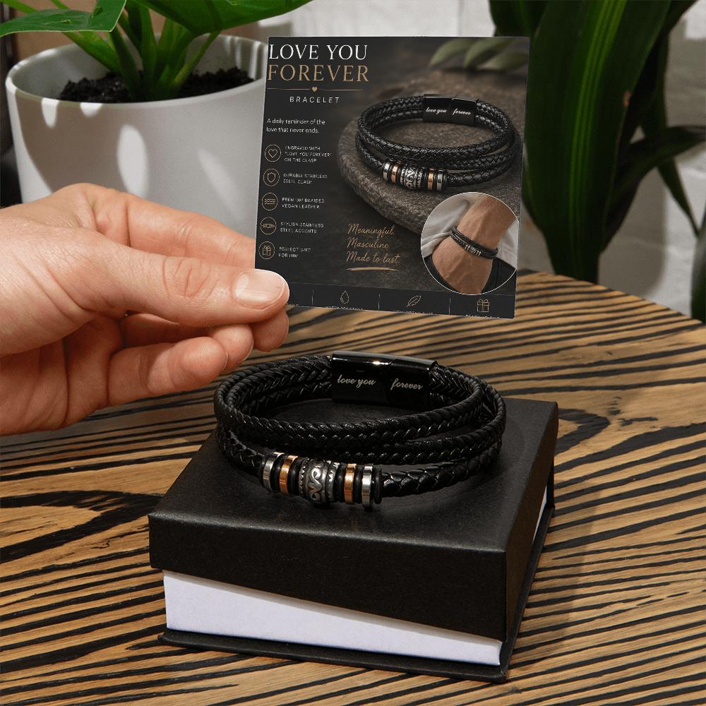 Love You Forever Bracelet – A Timeless Symbol of Strength & Love