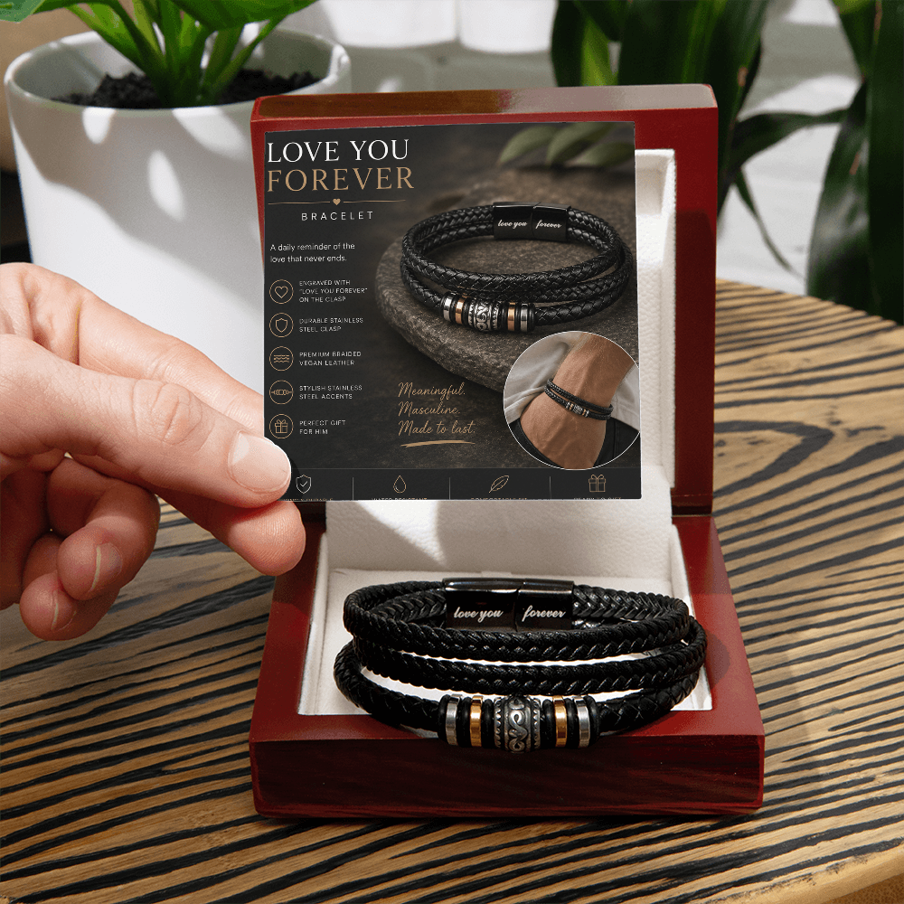 Love You Forever Bracelet – A Timeless Symbol of Strength & Love