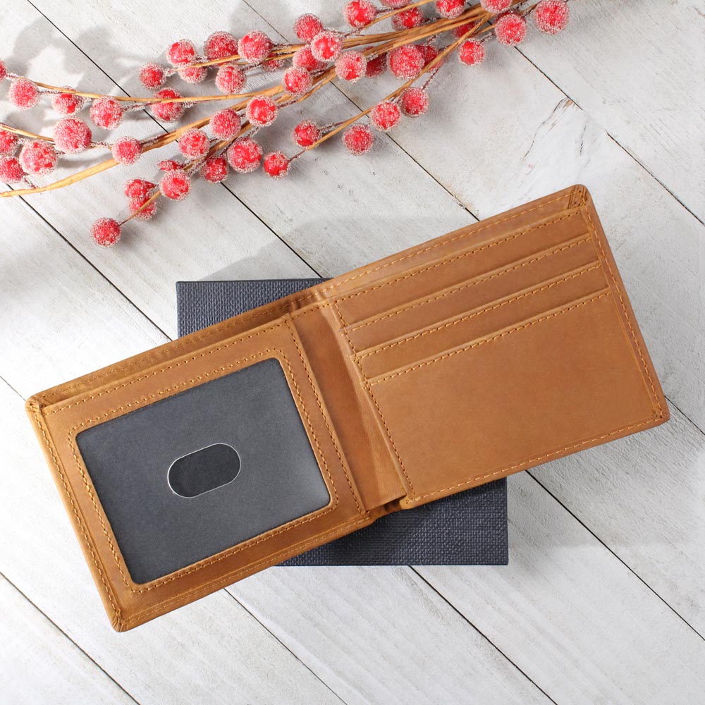Graphic Leather Wallet