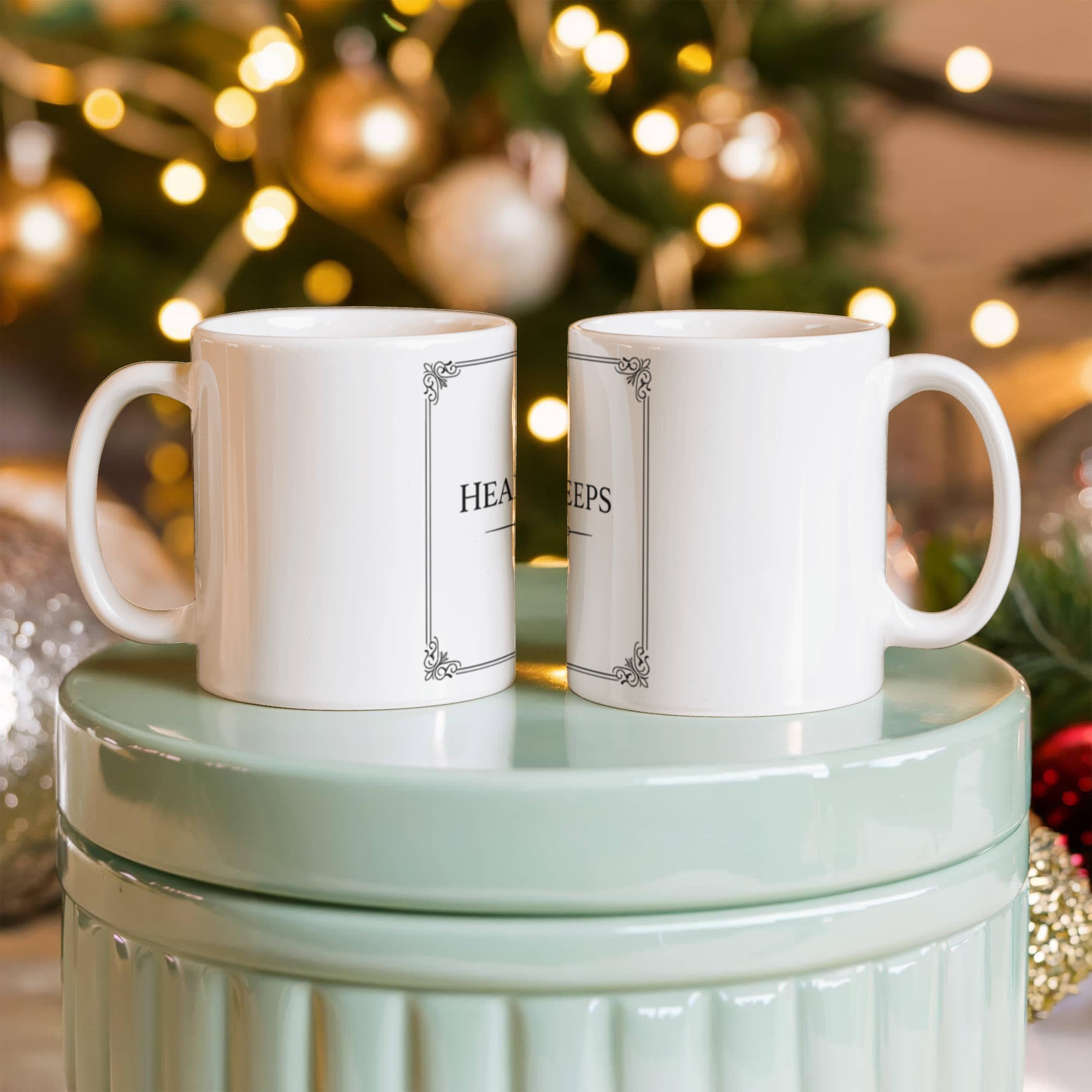 White Ceramic Mug - Multiple Variants