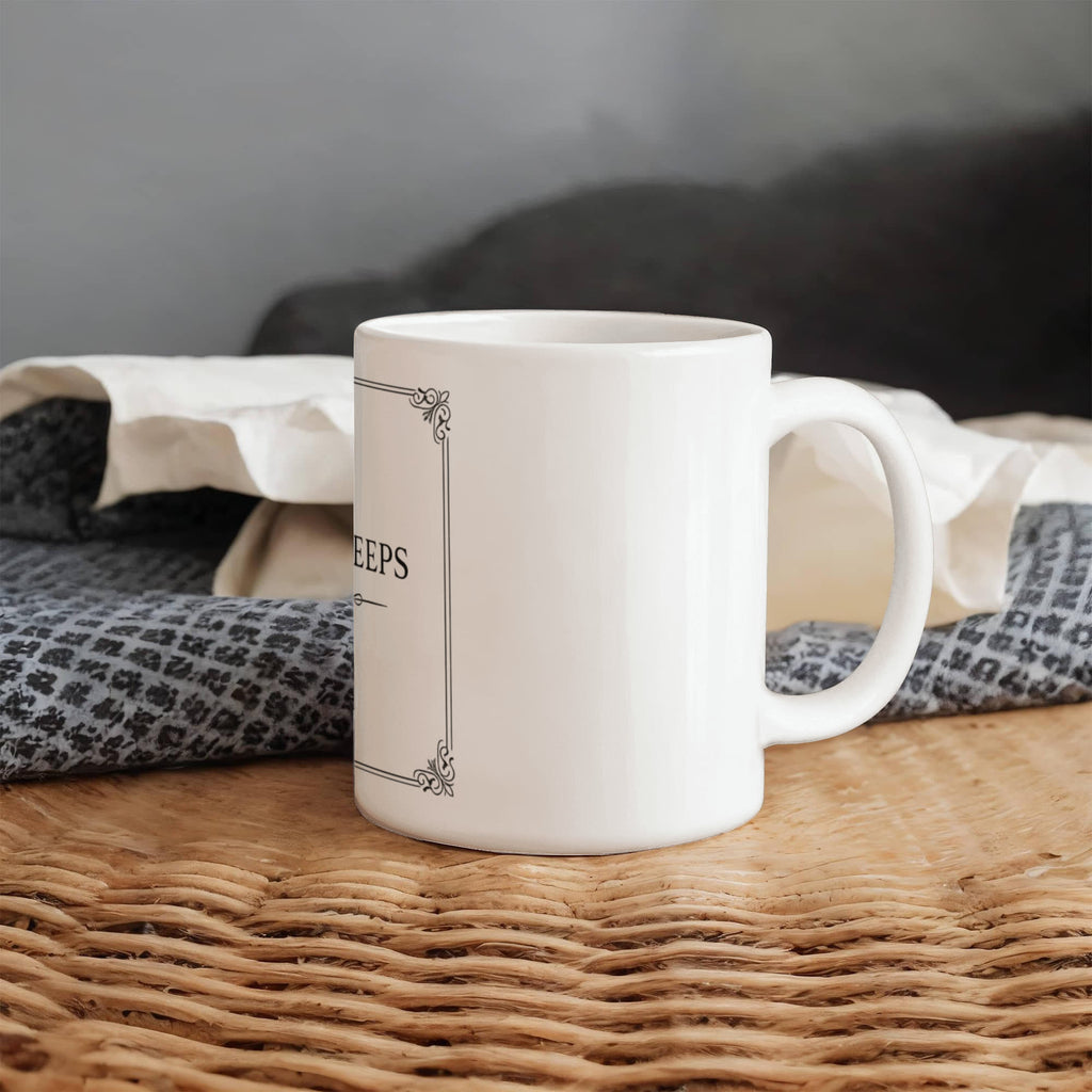 White Ceramic Mug - Multiple Variants