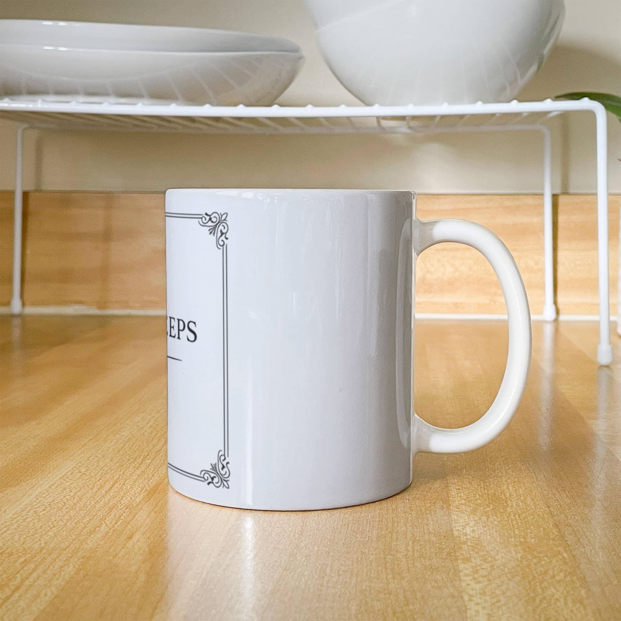 White Ceramic Mug - Multiple Variants