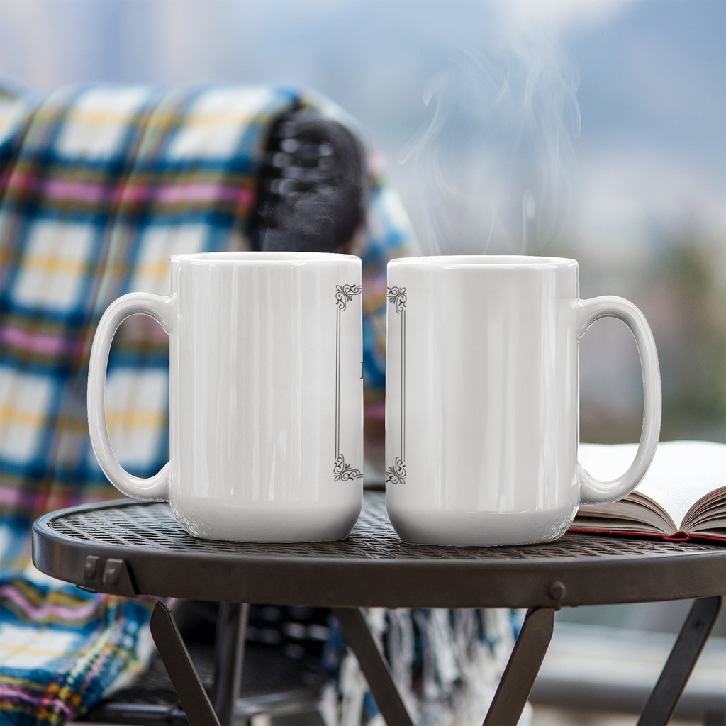 White Ceramic Mug - Multiple Variants