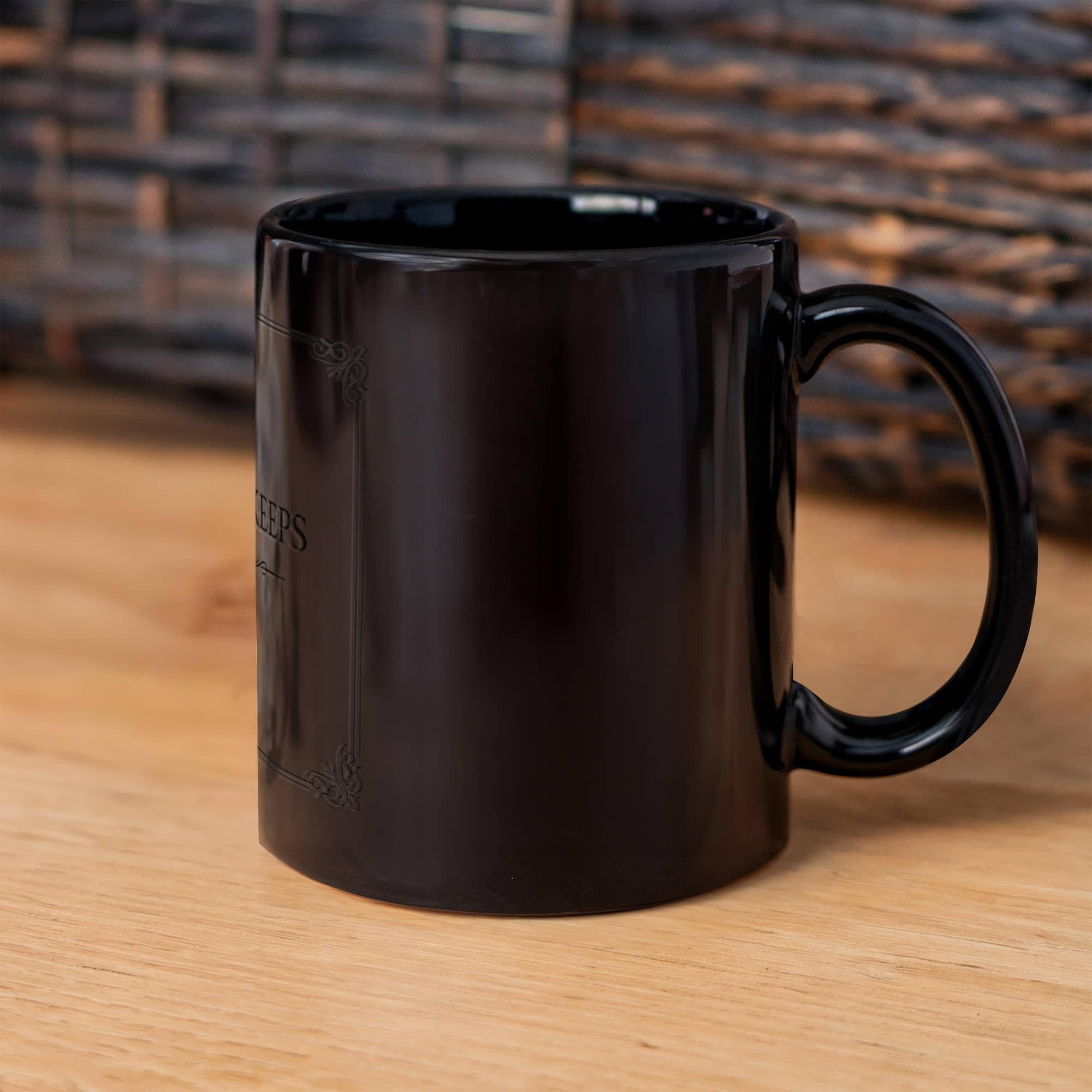 Black Ceramic Mug - Multiple Variants