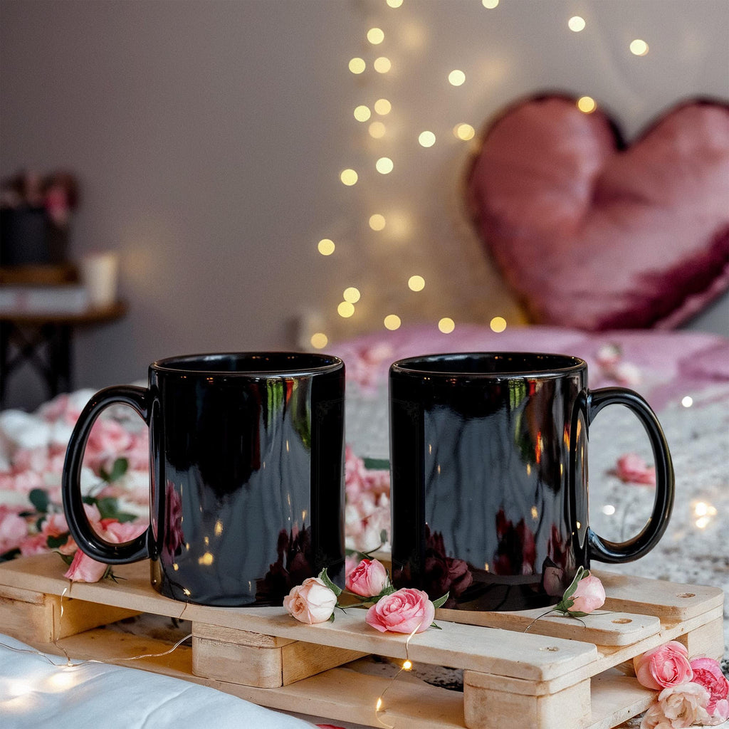 Black Ceramic Mug - Multiple Variants