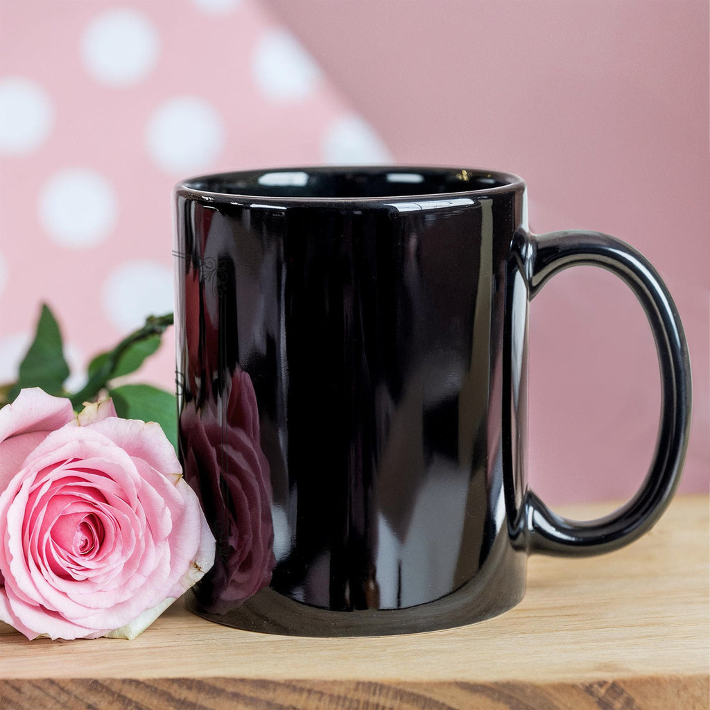 Black Ceramic Mug - Multiple Variants