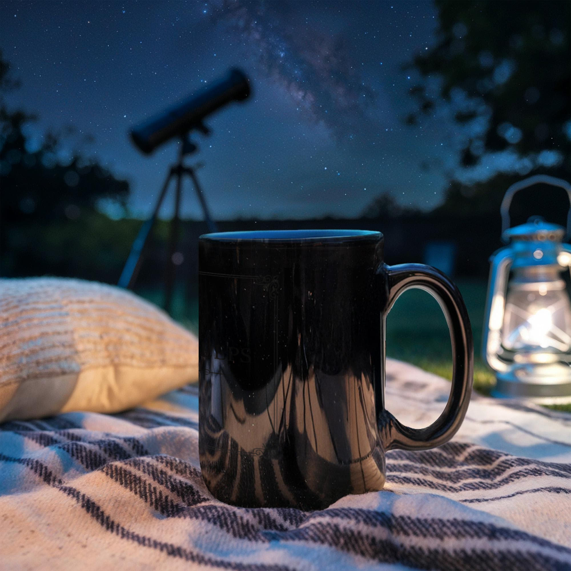 Black Ceramic Mug - Multiple Variants