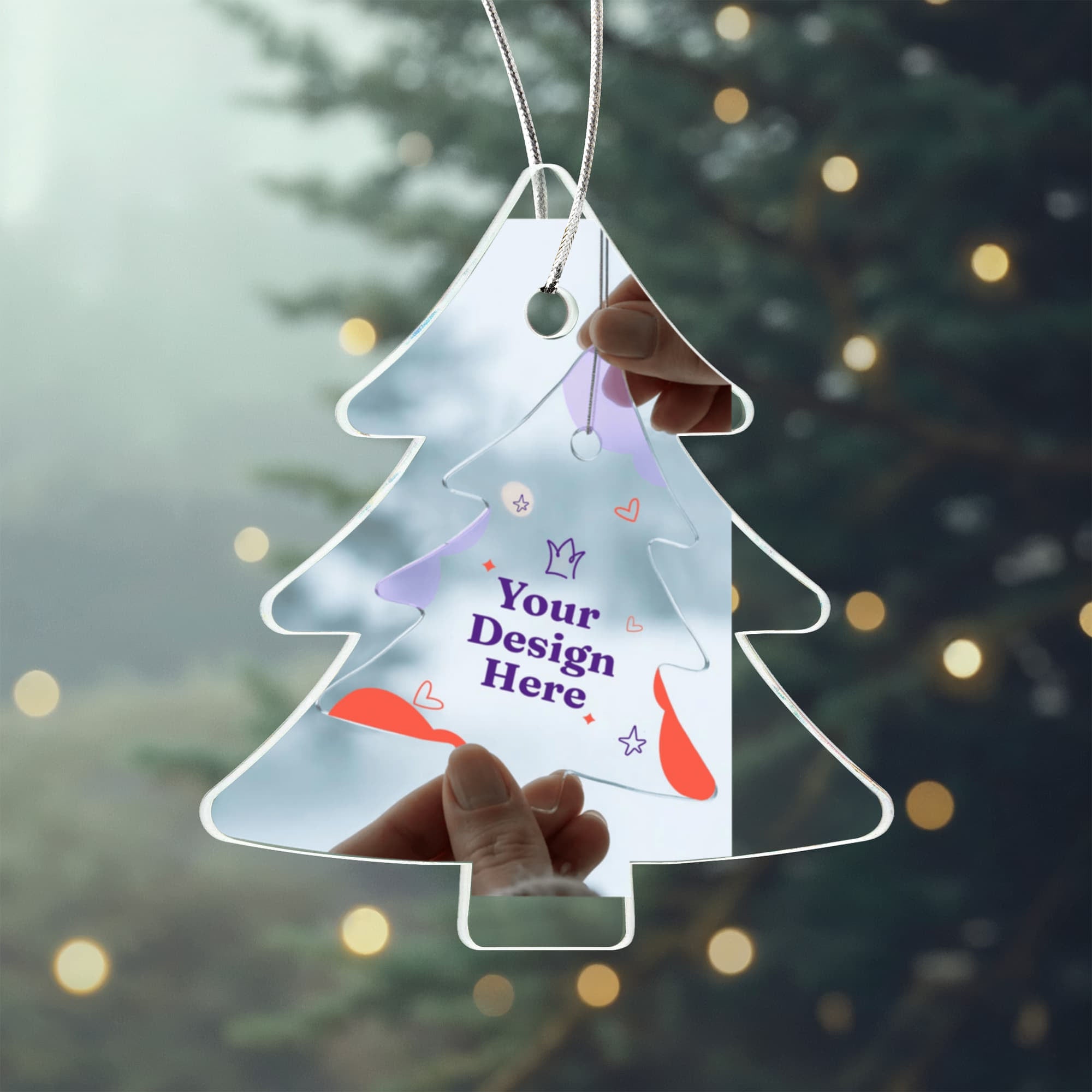 Acrylic Tree Ornament