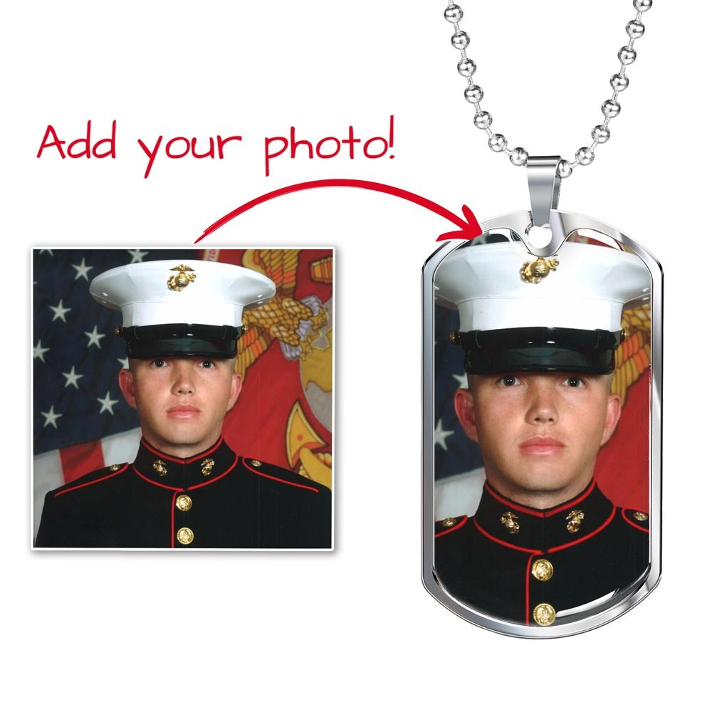 Military Chain (Silver/Gold) - Engraving