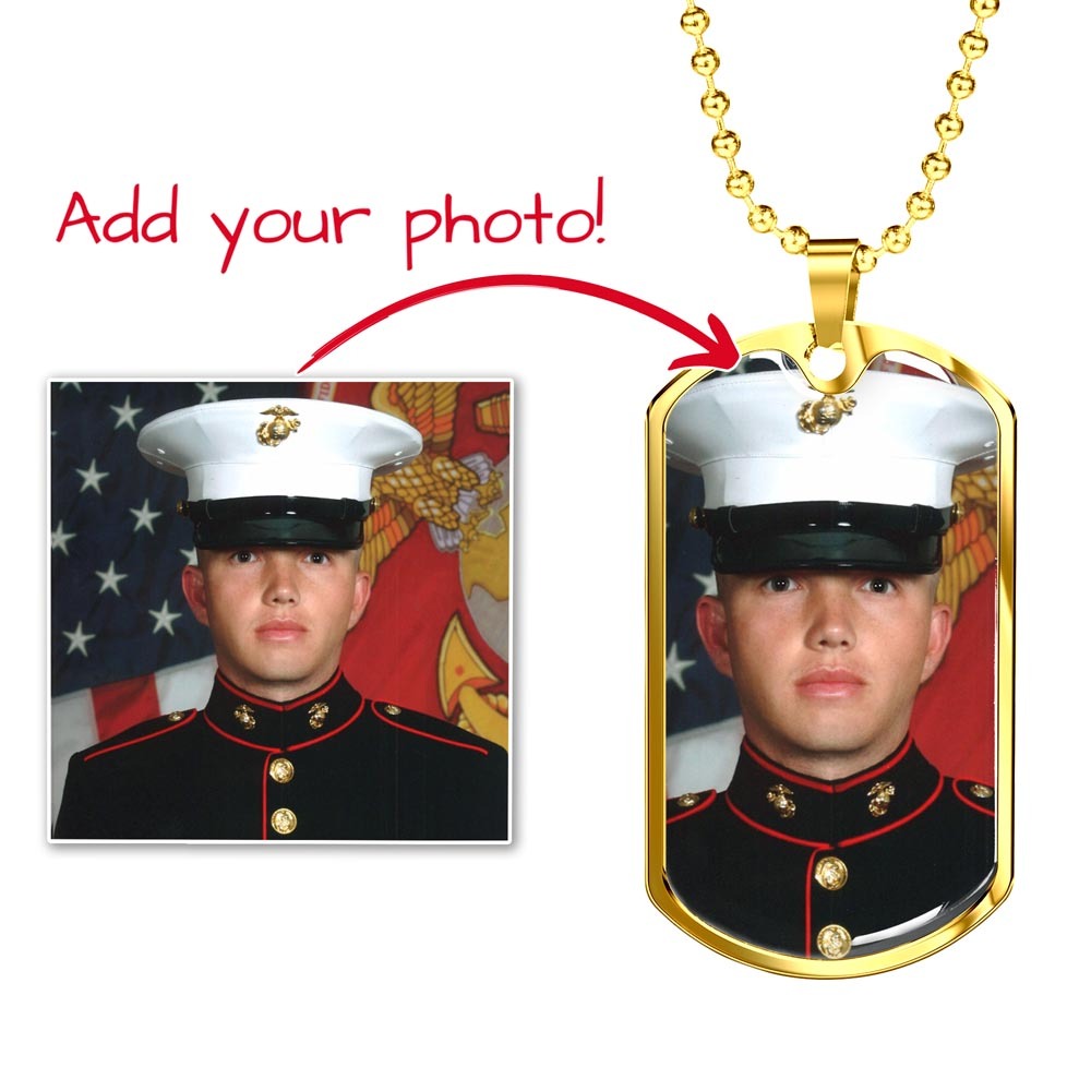 Military Chain (Silver/Gold) - Engraving